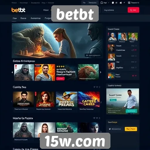 Interface do usuário do site betbt é intuitiva